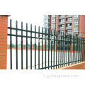 Ringhiera di recinzione da giardino in ferro battuto
